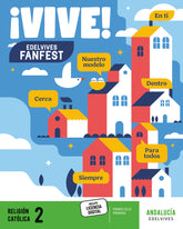 RELIGION 2º de Primaria ANDALUCIA 23 FANFEST | AA,VV | 9788414043400 (Edelvives)